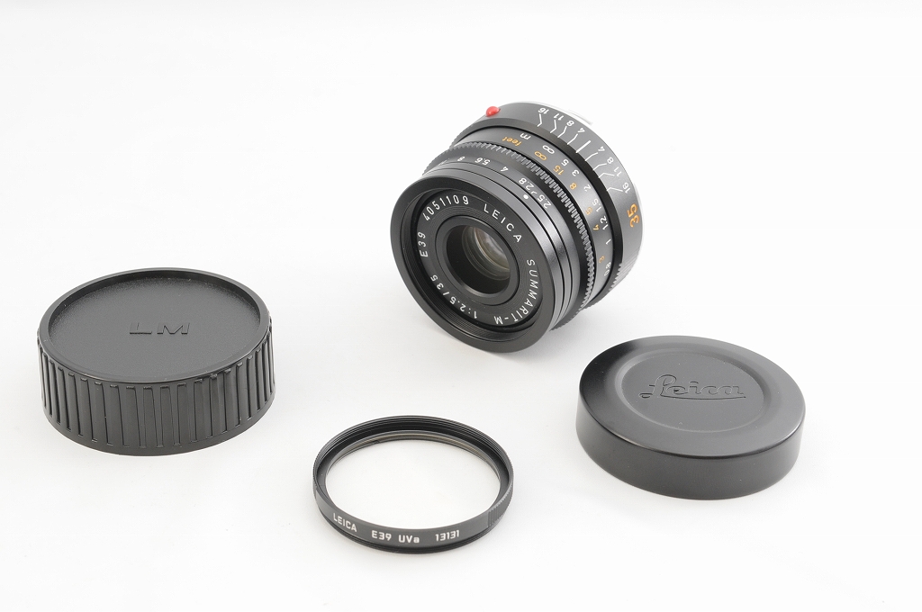 Top Mint] Leica Summarit-M 35mm F2.5 E39 6bit Black Lens w