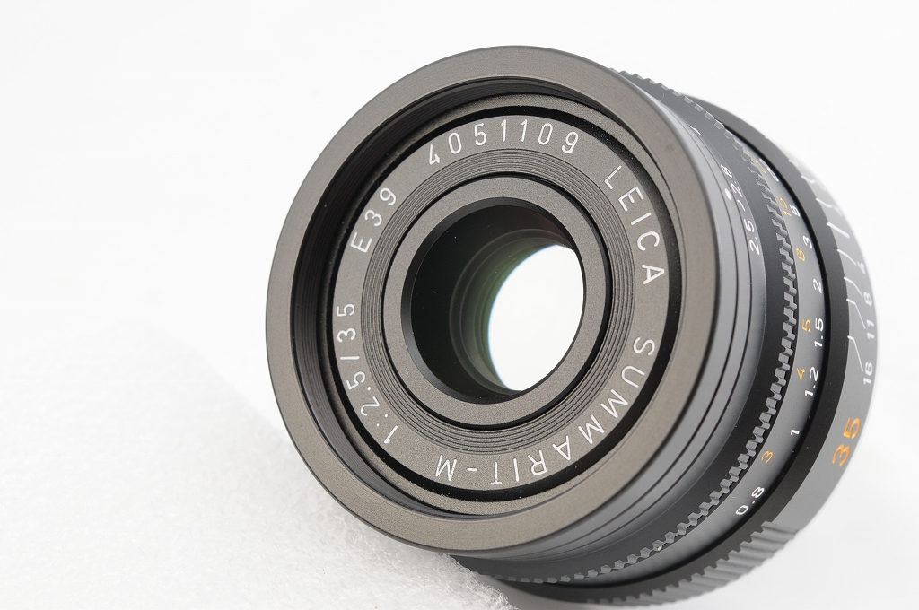 Top Mint] Leica Summarit-M 35mm F2.5 E39 6bit Black Lens w