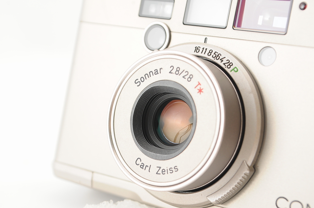 Mint in Box w/Case] Contax Tix Carl Zeiss 28mm F/2.8 APS Film