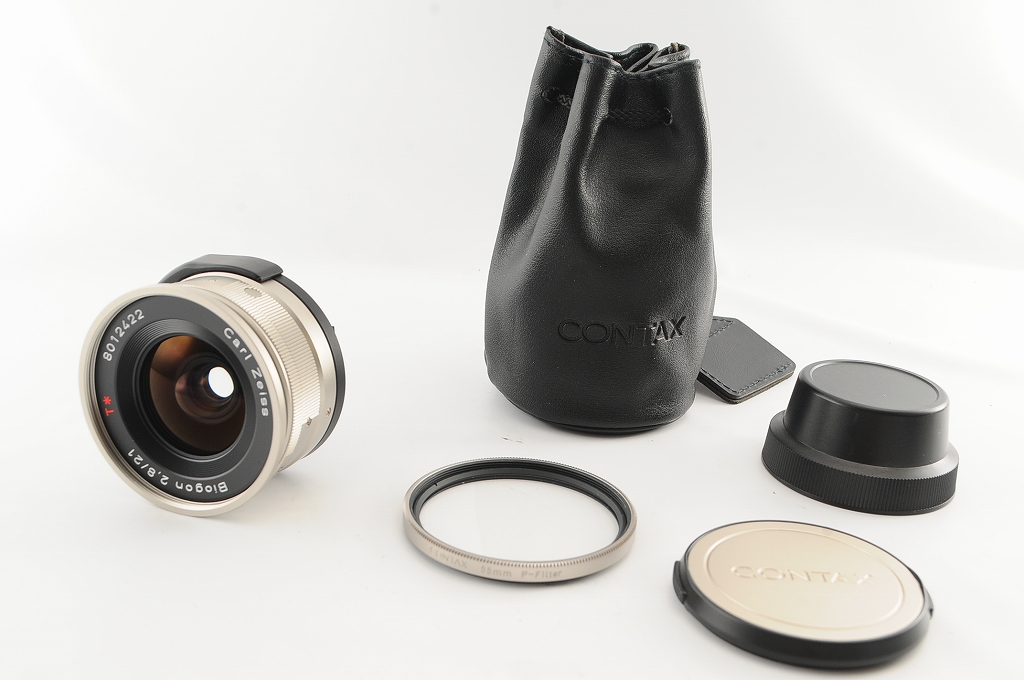 ★美品★コンタックス CONTAX Biogon 21mm F2.8 T* N MINT w/Finder] CONTAX Carl Zeiss Biogon T* 21mm f/2.8 Lens