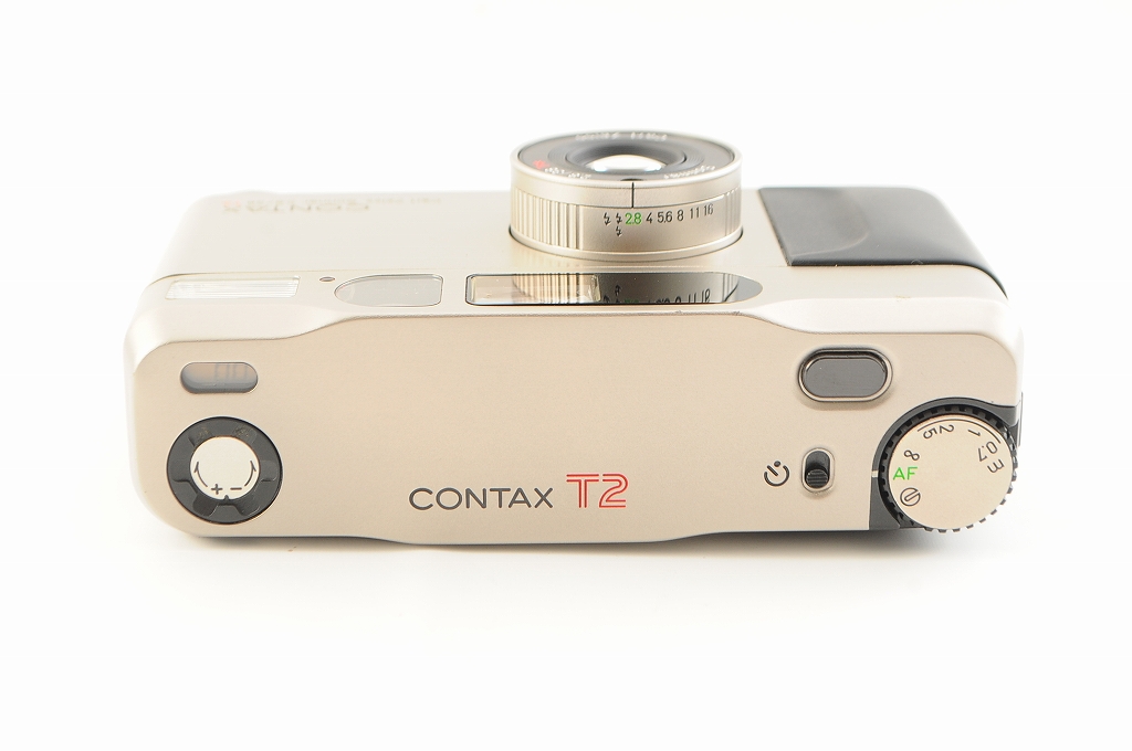N Mint w/Case] Contax T2 Titan Silver Point & Shoot 35mm
