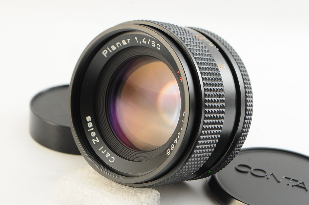 N Mint] Contax Carl Zeiss Planar T* 50mm F/1.4 Lens CY Mount MMJ