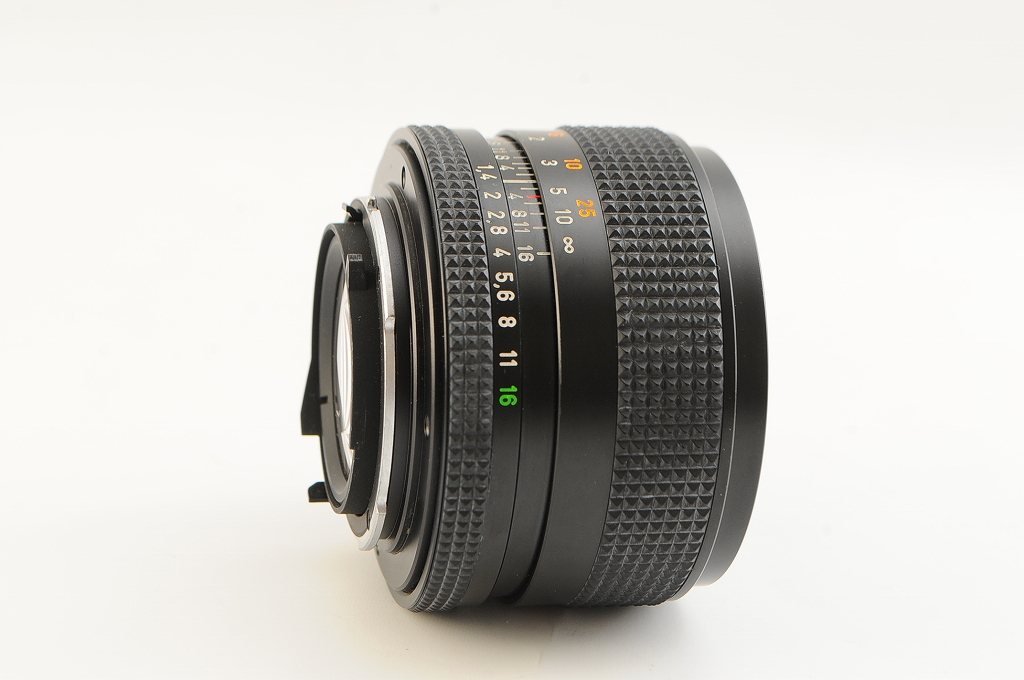 【良品】CONTAX Planar T*50mm F1.4 MMJ N Mint] Contax Carl Zeiss Planar T* 50mm F/1.4 Lens CY Mount
